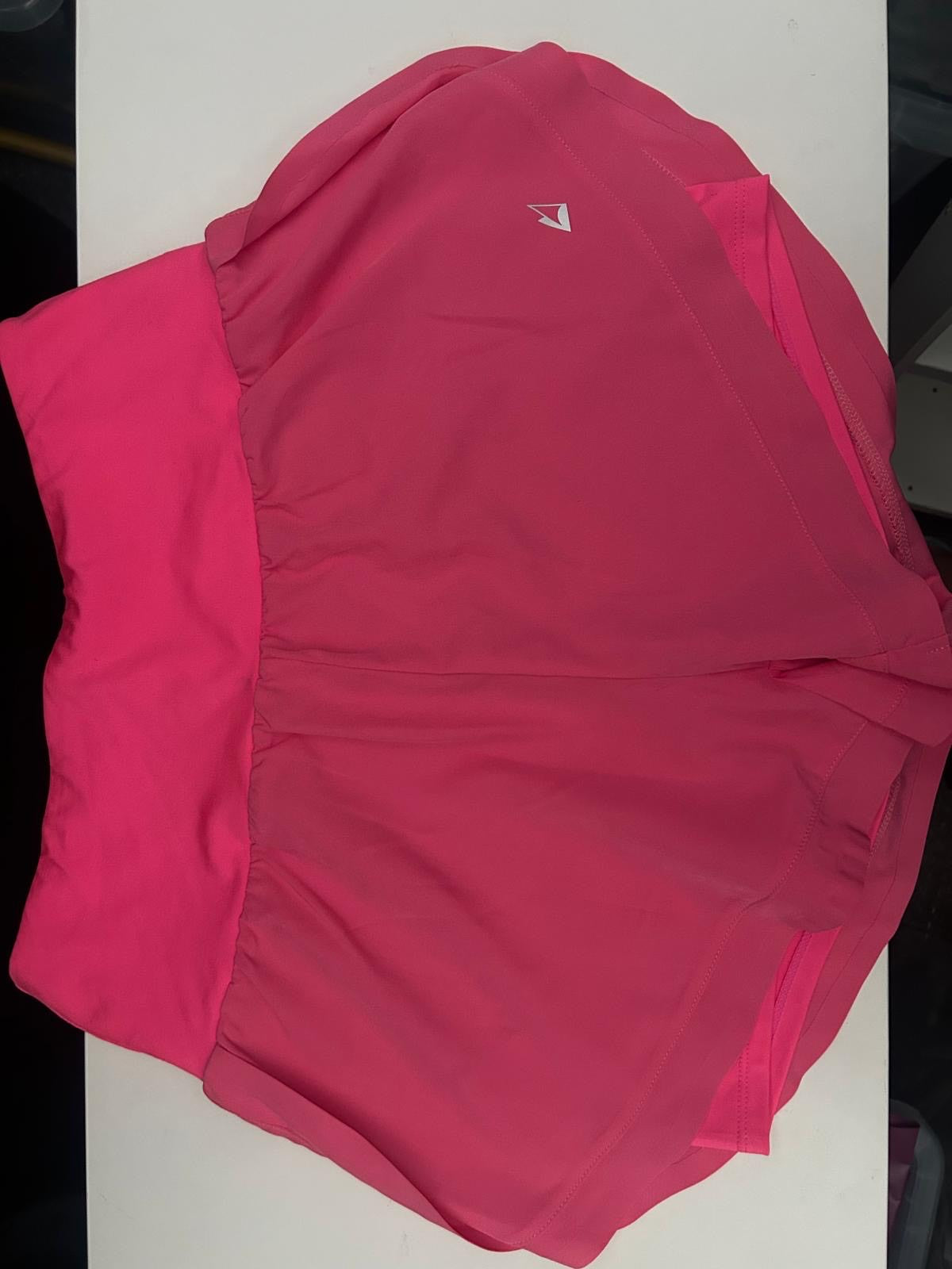 One off sample 2n1 Short - light pink